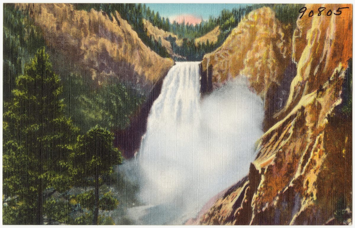 Lower Falls of the Yellowstone — hero photo